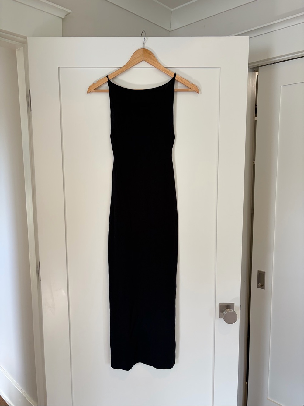 COS Black Sleeveless Midi Dress